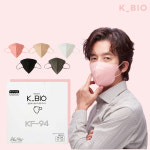 케이바이오 정준호 국산 KF94 2D 새부리 귀편한 얇은 컬러 마스크 100매 개별포장 : 몽드와