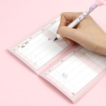 핑크풋 냥냥 독서 통장 랜덤 독서기록장 노트 저학년 초등 독후감 독서록 : 핑크풋