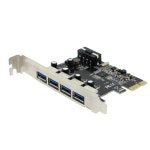 NX311 인텔 ASUS ASROCK 윈도우 오래된 구형 PC 업그레이드 USB3.0 4포트 PCI-E 확장카드 : 찬영몰