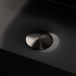 스테인리스 스텐 벽걸이 세면대 메탈 블랙 G9801 : NUOVO