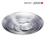 주방1번가 주코(JOOCO) 스텐 앞접시 원형접시 12~40cm 캠핑그릇 : 주코365