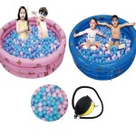 인타임 실내 수영장 베란다 원형 풀장 유아 아기 물놀이 볼풀 : 베짱이정원