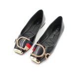 SAMARA 여성 간절기 큐빅 단화 펌프스 플랫슈즈 가을 발편한 신발 F9055 : 골목길 입니다.