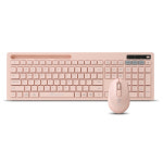 아이리버 항균 MEDIC-BS1 스마트폰거치 듀얼 콤보 블루투스 무선키보드마우스세트 핑크 : 디엑스레이서총판