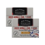 피터앤존 레드 남극 크릴오일 1500 60캡슐 x 2 뉴질랜드 오메가3 DHA EPA 인지질 : 헤이즐스픽 뉴질랜드