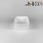 치킨 두마리 속지 종이트레이 일회용트레이 (450개) : 용기는요기