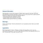 호주 Bioglan 바이오글랜 아슈와간다 Ashwagandha 6000mg 60정 : 글로벌토토니