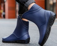 농사장화 농사용 장화 남성용 고무 발목 주말농장 텃밭 그레이 그린 블랙,방수 : 달맞이 상점