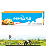 동원 소와나무 체다 슬라이스 100매 (1.8Kg) 파랑 : Happy Cowboy