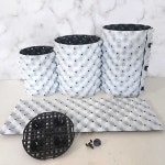 도깨비화분 2호 20x25cm 슬릿화분 에어 엠보싱화분 : 들꽃닷컴