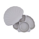 [국내 제조] 티지엠 실리콘 조가비 흡착 식판 자기주도 이유식 아기 이유식판 흡착트레이 : tgm 공식 판매처