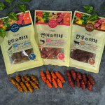 후코홀릭 국내산 수제 강아지 간식 황태야채, 120g, 1개 : 더나은펫