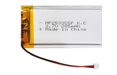 [리튬폴리머]MP 253355 3.7V 285mAh : 에너지팩토리-배터리 아답터