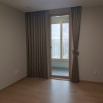 마산 가포 금호어울림 아파트, 화이트 & 베이지 커튼 블라인드! : 데코인 홈