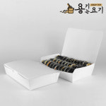 무지도시락 3호 종이도시락 일회용도시락 (600ea) : 용기는요기