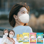 웰클린 KF94 마스크 5매입 15봉 75매 새부리형 1BOX 미세먼지 황사 보건용 중형 : NO1클린케어
