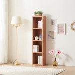 H6590 390 4단 틈새 수납장겸 책장 : 동부가구마을