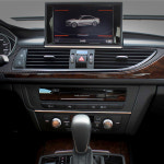 아우디 A7 4G8 센터페시아 에어컨 테두리 커버-리얼카본 : 트루파츠코리아