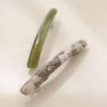 제이로렌 라운드 직사각 반머리묶음 자동헤어핀 H0793 : 제이로렌