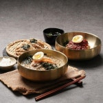 친환경 프리미엄 황금메밀 밀키트 황금미소세트 생메밀면 소바 메밀국수 냉면 600g 1.2kg : 망설이면 매진