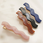 제이로렌 셀룰로오스 물결 포인트 헤어 머리 집게핀 H0791 : 제이로렌