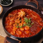 푸짐한 통낙지 낙곱새 1300g (2-3인분) 한우소곱창 소고기 포함 : 랜선식당