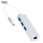 TGIC DJLH-3100 (C타입 랜카드 +3포트 USB3.0 허브) : 아토닉스