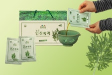 능길 인진쑥액 80ml 30포 국산 청정지역 무농약 친환경 유기농 HACCP 진안고원 : 진안고원몰