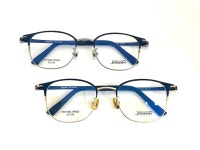 잭클린안경 JP3023 40 50 60대 남자 안경테 고급스러운 하금테스타일 안경 : GAONeyewear