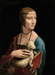 작품번호 1232 레오나르도 다빈치 Lady with an Ermine Portrait of Cecilia Gallerani Vinci 담비를 안고 있는 여인(체칠리아... 