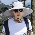 자외선차단 모자 여름 UV 햇빛 차단 썬캡 밭일 농사 농모 그늘막 모자 : 위드굿