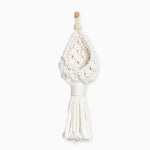 민화 마크라메 물방울 행잉 바스켓 diy 벽걸이 화분 감성소품 만들기 월데코 : 문구티쳐