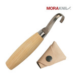 [Morakniv] 모라나이프 우드카빙 스푼나이프 164 왼손용 조각도 가죽쉬스 : 덕영상사