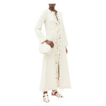 22FW 끌로에 화이트 미니 라피아 마르씨 숄더 백 CHC22AS735I32 101 : Le Mare