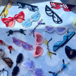 레옹안경 마이콜 선글라스 사이파이 알작은 눈알가리게 파자마 파티 인생네컷 셀프스튜디오 : 해해해