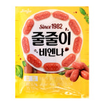 진주 줄줄이 비엔나 칼집 소시지 100g/냉장 소시지 야채볶음 도시락 반찬 식자재 캠핑 : 유진몰