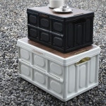 에스테반호프 접이식 폴딩박스 28L 캠핑테이블 자동차 트렁크 리빙박스 수납박스 정리함 : 다사니