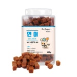 강아지 닥터도기 큐브 져키 400g 반려견 오리 소고기 연어 간식 : 댕냥아놀자