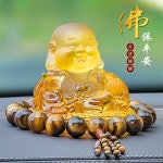 불교 불상 동자승 차량장식 자동차 악세사리 MAITREYA 웃는 부처님 인테리어 액세서리 : 스마트셀인스토어