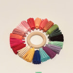 미니 가죽  태슬 키링 가방 참장식 모빌 장식 DIY 만들기 부자재  재료 : 한국이따봉이