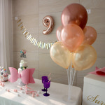 블링블링 로즈골드 풍선 7개 1set 생일파티 이벤트 : 마켓 고고