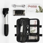 고급형 자전거 공구세트 빵구 펑크 수리 공구 세트 키트 정비용품 셋트 휴대용 : 아이레벨101