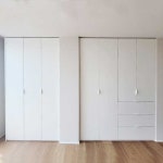 엔아이 E0 pet 안방 작은방 무몰딩 붙박이장 화이트 30cm 푸쉬도어 : 엔아이가구