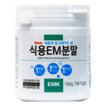 이엠팜 식용 EM분말 100g - 이엠생명과학연구원 먹는 em 장내미생물 장내세균 마이크로바이옴 장내유익균 : 이엠팜