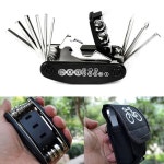 휴대용 미니 자전거 공구세트 빵구 정비도구 자전거 펑크 수리 키트 : 아이레벨101