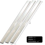 목공부품 15 인치 플레너 블레이드 jointer Knive HSS 교체 3pcs 델타 22 677 DC 380 그리즐리 G0453 G1021 G6701 제트 708529G... 
