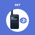 티알엑스 생활무전기TF-480 (3개 세트상품) 스키장 치과 미용 병원 : 한빛더샵