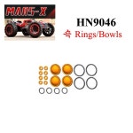 [HN9046] H9901 MARS-X Shock Rings/Bowls 부품 : 우주 shop