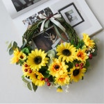 홈데코 방문 장식 해바라기 리스 가렌더 카페디자인 디자인모빌 식당 꽃 : PLAY마켓