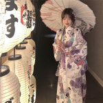 일본전통의상 기모노 유카타 잠옷 코스프레 여성 식 개선 귀여운 여행 촬영 의류 보라색 꽃 : 스마트셀인스토어